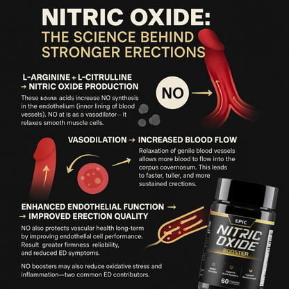 Nitric Oxide + Prostate Health - Ultimate Stack For Better Flow, Sleep, and Sex