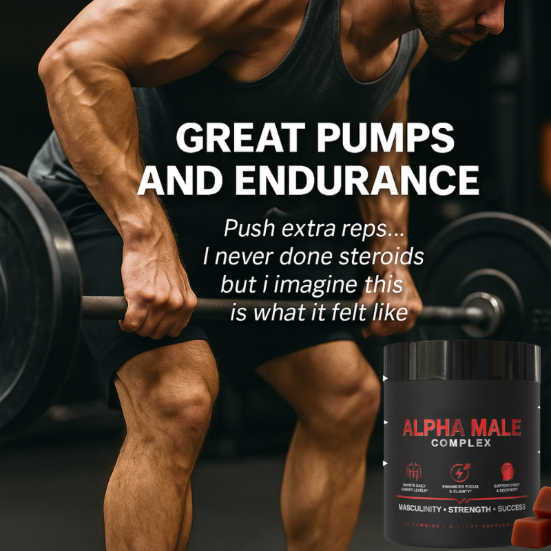 Alpha Male Complex | High-Potency Men's Performance