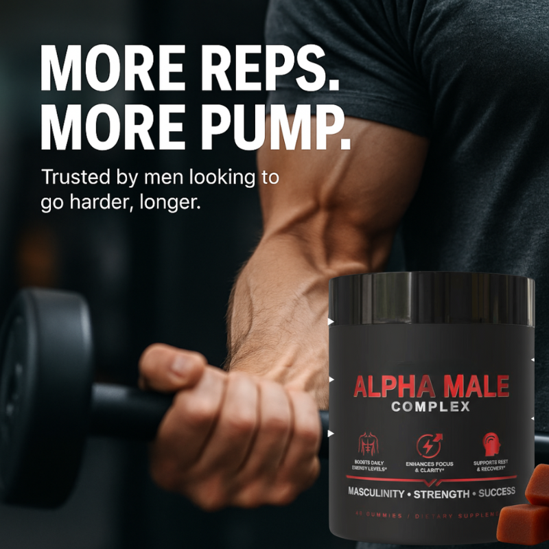 Alpha Male Complex | High-Potency Men's Performance