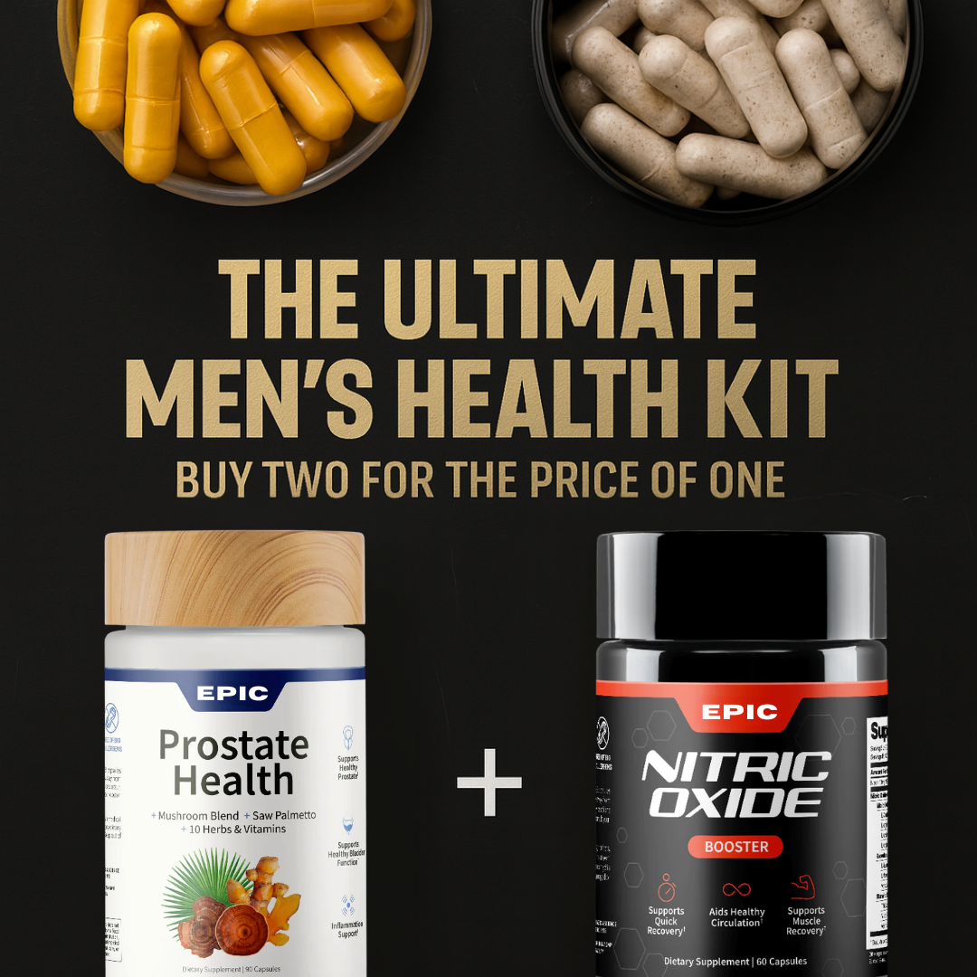 Nitric Oxide + Prostate Health - Ultimate Stack For Better Flow, Sleep, and Sex